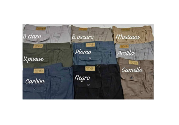 Pantalon cargo pantalon tactico drill stretch colores 28 al 34 calidad - Imagen 3