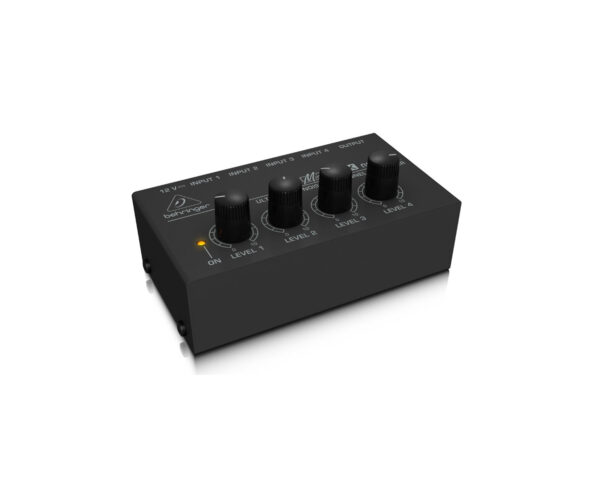 Behringer mx400 mezcladora 4 canales compacta portatil pro alta calidad